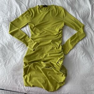 Elegant Lime Green Dress